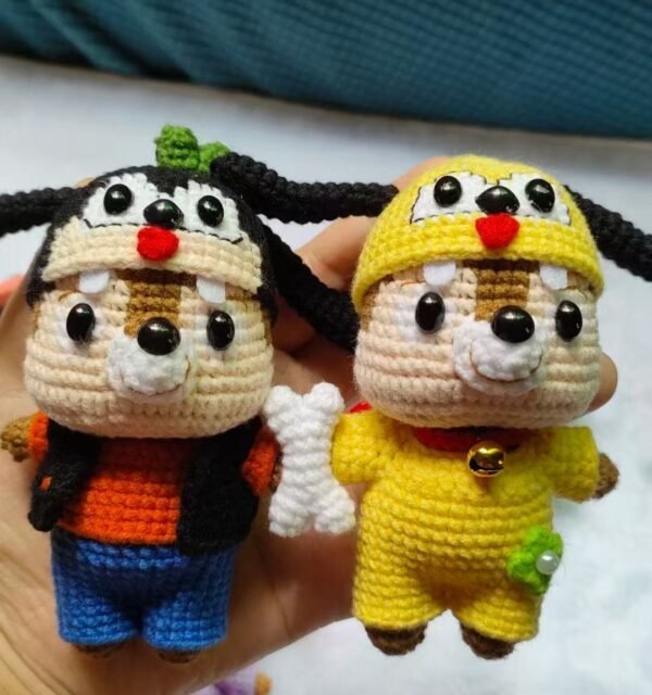 crochet Chip and Dale handmade stuff Chip and Dale couple,price is couple